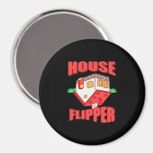 Real Anwesen Agent House Flipper Magnet (Vorderseite/Rückseite)