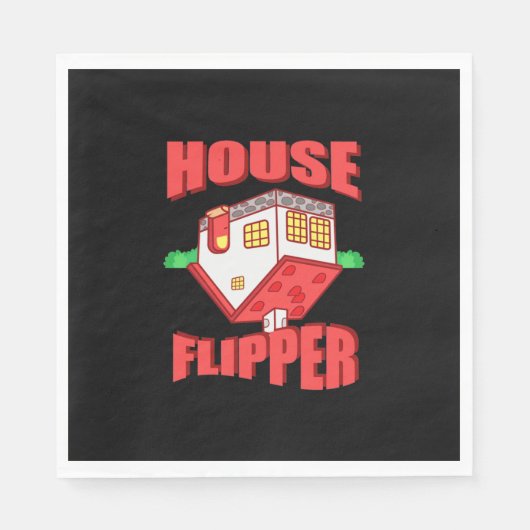 Real Anwesen Agent House Flipper Serviette (Vorderseite)