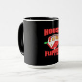Real Anwesen Agent House Flipper Tasse (Vorderseite Links)
