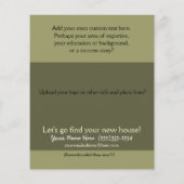 Real Anwesen Agent House Sales Flyer (Hinten)