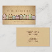 Real Anwesen Agent House Zuhause Rent Sell Kaufen Visitenkarte (Vorne/Hinten)