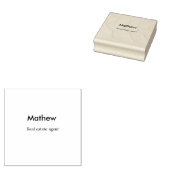 Real Anwesen Agent Immobilien Bau Zuhause inaugu Gummistempel (Stempel)