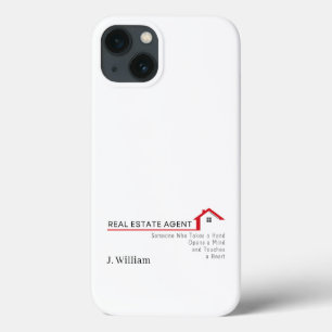 Real Anwesen Agent Jemand, der eine Hand nimmt Case-Mate iPhone Hülle