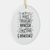Real Anwesen Agent Keramik Ornament (Rechts)