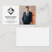 Real Anwesen Agent | Klassisch Visitenkarte (Vorne/Hinten)