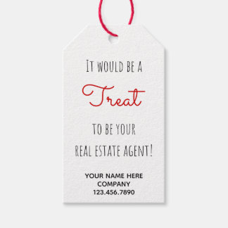 Real Anwesen Agent Leckerei Geschenkanhänger
