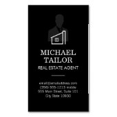 Real Anwesen Agent Magnetische Visitenkarte (Vorderseite Vertikal)