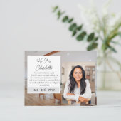 Real Anwesen Agent Marketing Postkarte (Stehend Vorderseite)