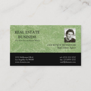 Real Anwesen Agent Marmorino Business Cards Visitenkarte