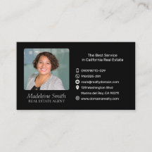 Real Anwesen Agent mit Foto