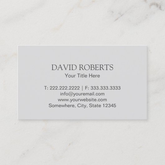 Real Anwesen Agent Moderne Zuhause Logo City Broke Visitenkarte (Rückseite)