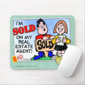 Real Anwesen Agent Mousepad (Mit Mouse)