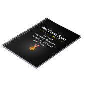 Real Anwesen Agent Notizblock (Linke Seite)