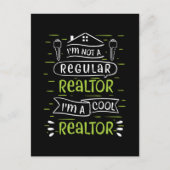 Real Anwesen Agent Postkarte (Vorderseite)