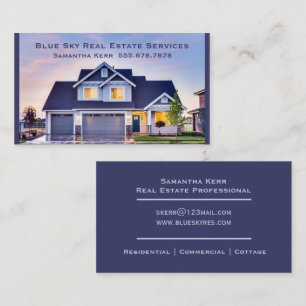 Real Anwesen Agent Reality Services Zuhause Inspec Visitenkarte