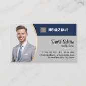 Real Anwesen Agent Realtor Berufliches Foto Visitenkarte (Vorderseite)