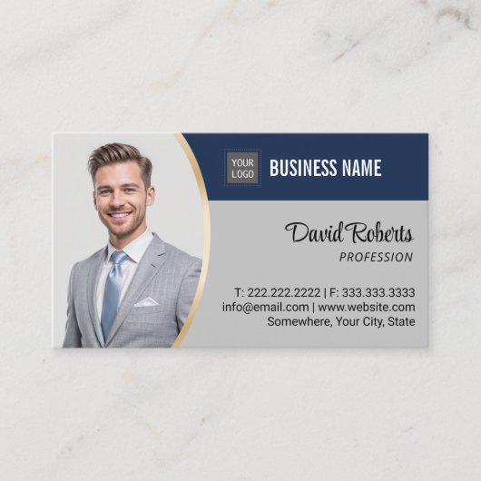 Real Anwesen Agent Realtor Berufliches Foto Visitenkarte (Vorderseite)