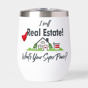 Real Anwesen Agent, Realtor Super Hero Personalisi