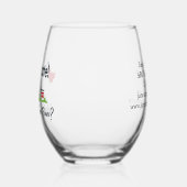 Real Anwesen Agent, Realtor Super Hero Personalisi Weinglas Ohne Stiel (Links)