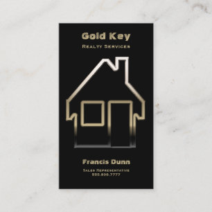 Real Anwesen Agent Realty Services Visitenkarte