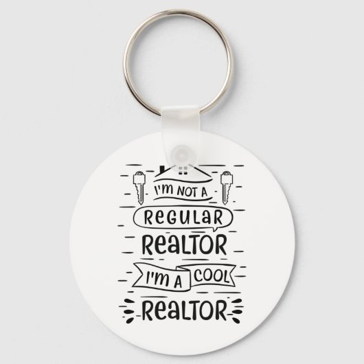 Real Anwesen Agent Schlüsselanhänger (Vorderseite)