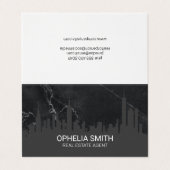 Real Anwesen Agent Stadtmarburg Visitenkarten (Außenseite Aufgefaltet)