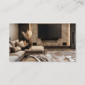 Real Anwesen Agent Tan Visitenkarte (Rückseite)