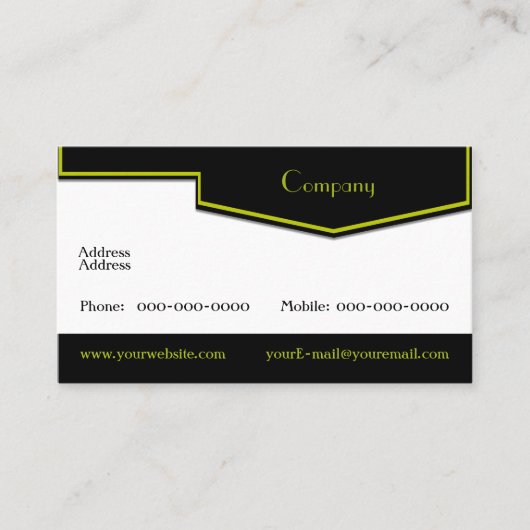 Real Anwesen Agent Visitenkarte (Vorderseite)