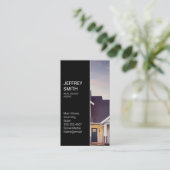 Real Anwesen Agent Visitenkarte (Stehend Vorderseite)