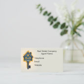 Real Anwesen Agent Visitenkarte (Stehend Vorderseite)