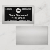 Real Anwesen Agent Visitenkarte (Vorne/Hinten)