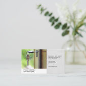 Real Anwesen Agent | Zuhause von Immobilien | Open Visitenkarte (Stehend Vorderseite)