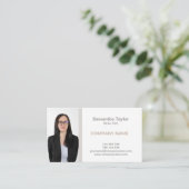 Real Anwesen Beruflich Einfügen oder Hinzufügen vo Visitenkarte (Stehend Vorderseite)