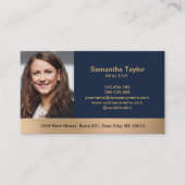 Real Anwesen Beruflich Foto hinzufügen Realtor B Visitenkarte (Vorderseite)