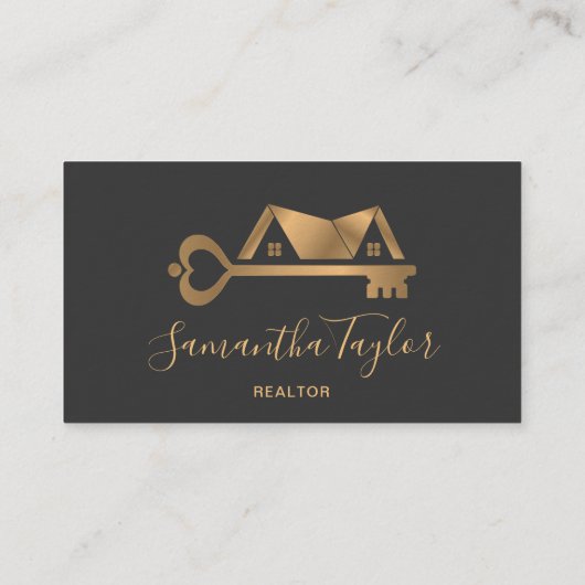 Real Anwesen Beruflich Foto hinzufügen Realtor B Visitenkarte (Rückseite)