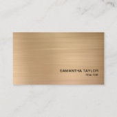 Real Anwesen Beruflich Foto und Logo hinzufügen Visitenkarte (Rückseite)