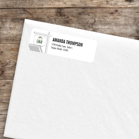 Real Anwesen Beruflich Logo hinzufügen