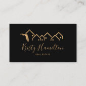 Real Anwesen berufliche Immobilie hinzufügen Foto Visitenkarte (Vorderseite)