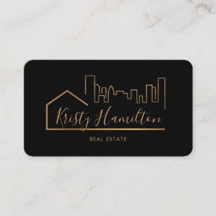 Real Anwesen berufliche Immobilie hinzufügen Foto  Visitenkarte