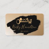 Real Anwesen berufliche Immobilie hinzufügen Foto Visitenkarte (Vorderseite)