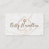 Real Anwesen berufliches Haus hinzufügen Visitenkarte (Vorderseite)