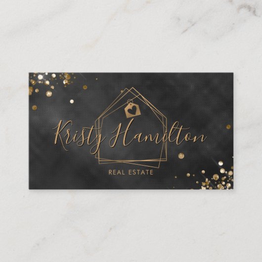 Real Anwesen berufliches Haus hinzufügen Visitenkarte (Vorderseite)