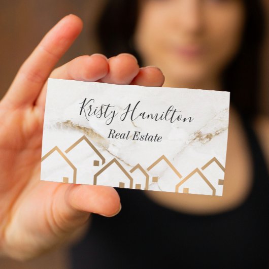 Real Anwesen berufliches Haus hinzufügen Visitenkarte