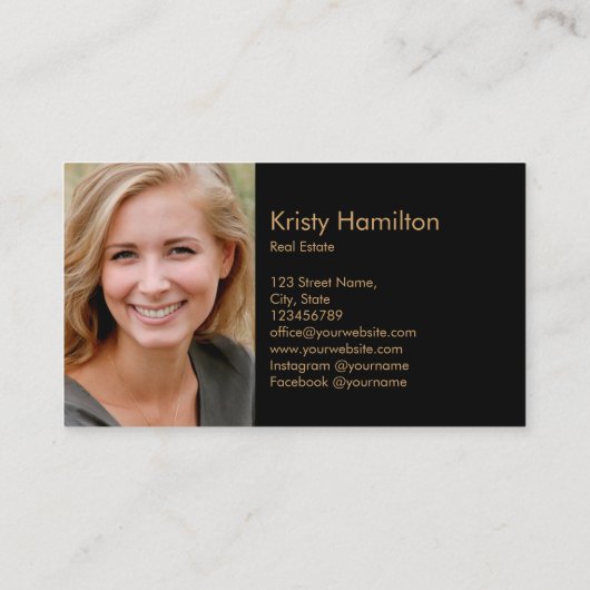 Real Anwesen berufliches Haus hinzufügen Visitenkarte (Rückseite)