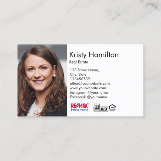 Real Anwesen berufliches Haus hinzufügen Visitenkarte (Rückseite)