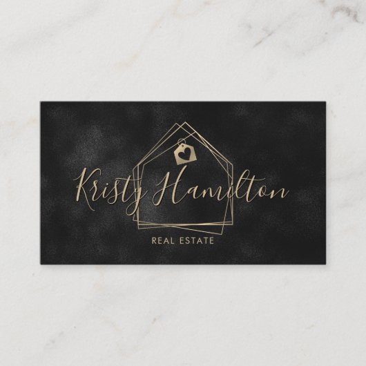 Real Anwesen berufliches Haus Immobilie Foto hinzu Visitenkarte (Vorderseite)