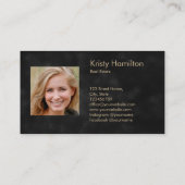 Real Anwesen berufliches Haus Immobilie Foto hinzu Visitenkarte (Rückseite)