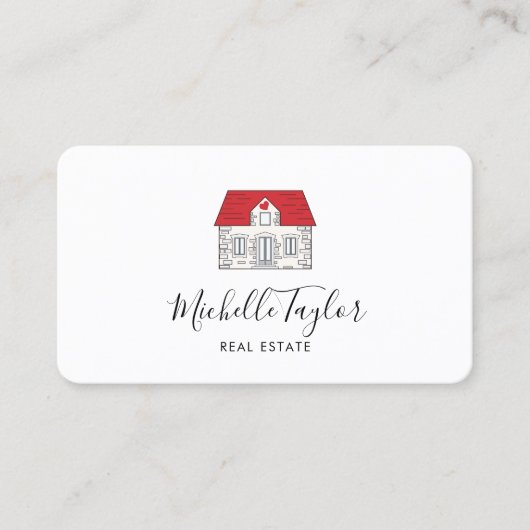 Real Anwesen berufliches Haus Immobilien Gold Foto Visitenkarte (Vorderseite)