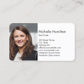 Real Anwesen berufliches Haus Immobilien Gold Foto Visitenkarte (Rückseite)