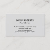 Real Anwesen Broker Modern City Skyline Visitenkarte (Rückseite)